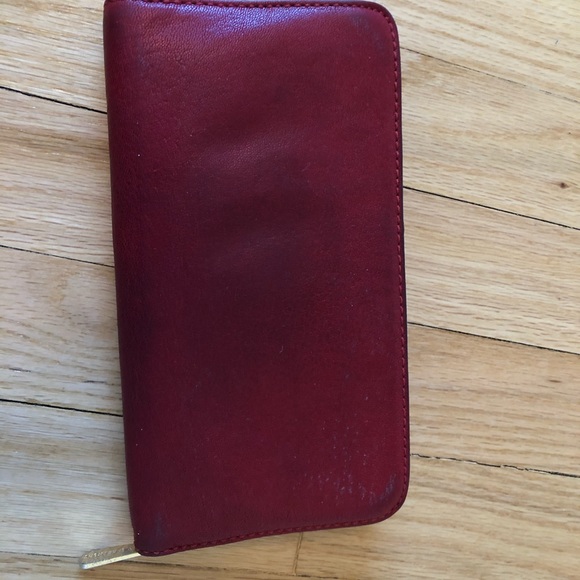 Michael Kors red leather wallet - Picture 7 of 7